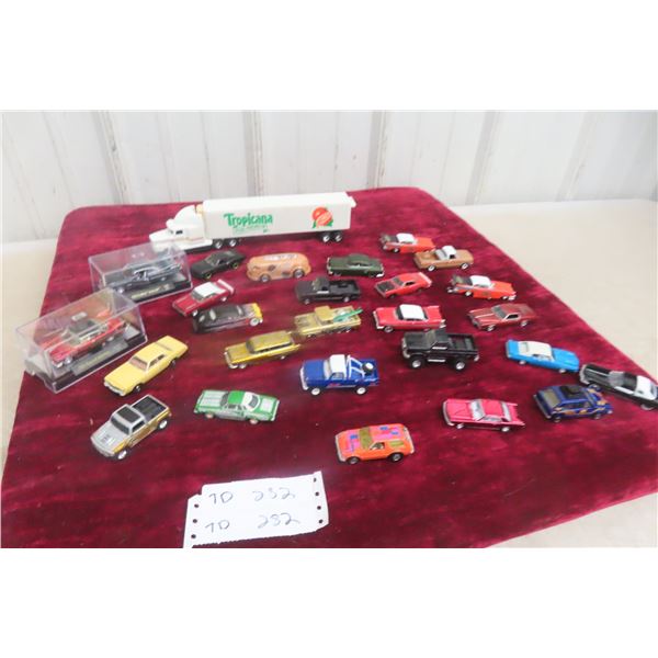 Die Cast Cars (Most 1/64 Scale): Hot Wheels, Ertl, Johnny Lightning, and Greenlight