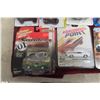 Image 2 : Twenty-One Die Cast Cars 1/64 Scale in Packages: Hot Wheels, Matchbox, and Johnny Lightning