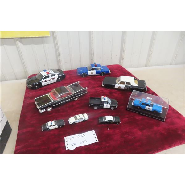 Die Cast Police Cars Up To 1/18 Scale