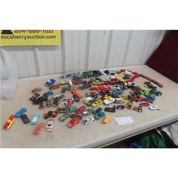 Over 100 Die Cast Cars 1/64 Scale (Various Brands)