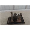 Image 2 : Two Antique Morse Code Telegraphs and Two AERO Gauges