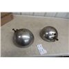 Image 1 : Two Vintage Ford Twolite Chrome Headlight Buckets (No Glass)