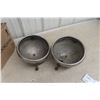 Image 4 : Two Vintage Ford Twolite Chrome Headlight Buckets (No Glass)