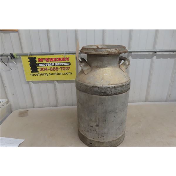Vintage Five-Gallon Milk Can