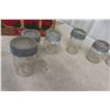 Image 5 : Antique Glass Fruit Jars with Lids