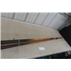 Image 1 : Five Antique Wooden Billiard Pool Cues from Old Pool Hall