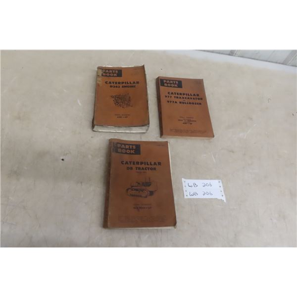 Three Caterpillar Tractor and Engine Shop Manuals