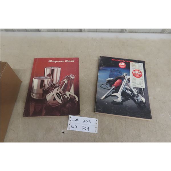 Two Vintage Snap-In Tools Catalogs
