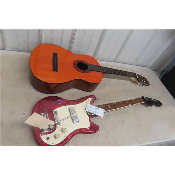 Two Vintage Guitars for Restoration