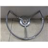 Image 2 : Vintage 1956–1957 Ford Galaxie Steering Wheel Horn Ring, Gauges, and Firebird Mirror
