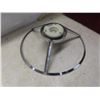 Image 4 : Vintage 1956–1957 Ford Galaxie Steering Wheel Horn Ring, Gauges, and Firebird Mirror