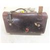 Image 9 : Vintage Bicycle Leather Tool Bag with Wrenches, Parts, Wheel Lock, and New Seat