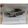 Image 6 : Seven 1975 Ford Dealership Promotional Black-and-White Glossy Photos: Montego, Thunderbird,