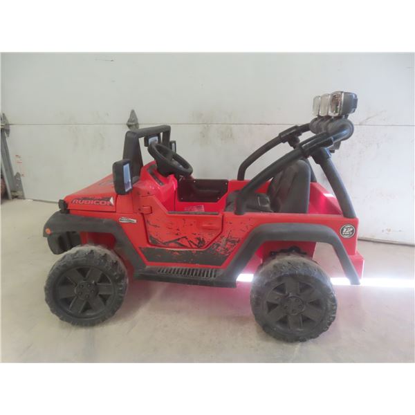 Rubicon Jeep Battery-Operated Ride-On With Charger