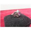 Image 3 : 925 Sterling Silver Ring With Stone, Size 6