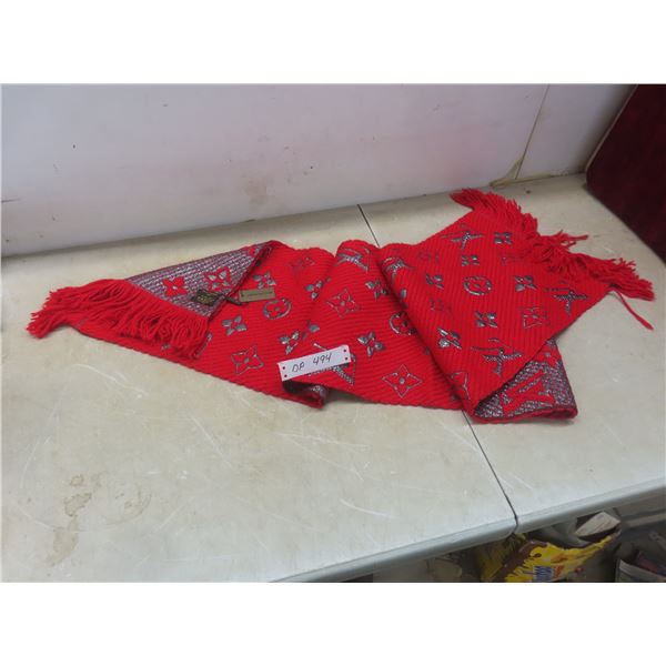Louis Vuitton Logomania Shine Scarf With Tag