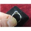 Image 5 : Vintage 10K White Gold and Blue Sapphire Ring, Size 6, Approx Weight 71g