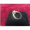 Image 2 : Vintage 10K–14K Gold Ring With Stone, Size 6.5–7