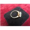 Image 3 : Vintage 10K–14K Gold Ring With Stone, Size 6.5–7