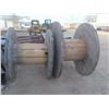 Image 1 : Two Empty Wood Spools, 42" and 48", for Repurposing