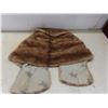Image 3 : Women’s Leather and Fur Coat, Leather Jacket, and Fur Stole