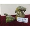 Image 1 : Three Soapstone-Style Inuit Carvings (Damaged, See Pictures)