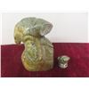 Image 3 : Three Soapstone-Style Inuit Carvings (Damaged, See Pictures)