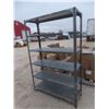 Image 1 : Five-Tier Metal Shelf, 75" x 48" x 18"