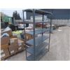 Image 2 : Five-Tier Metal Shelf, 75" x 48" x 18"