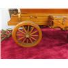Image 4 : Vintage Wooden Wagon Lamp, 13" x 20" x 8"