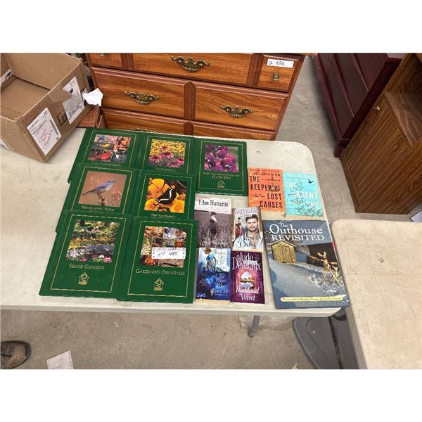 Various Books - Gardening, Mystery, and More