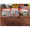 Image 3 : Auto Supplies Including New V-Belts, Steering and Suspension Parts, Fram Oil Filters, Rad Hose, and