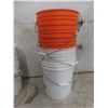 Image 3 : Six 5-Gallon Plastic Pails