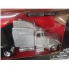 Image 11 : Two Diecast Tractor Trailers, 1/32 Scale (Peterbilt and Freightliner) in Original Packaging