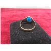 Image 2 : 14K Stamped Gold and Natural Turquoise Stone Ring
