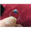 Image 6 : 14K Stamped Gold and Natural Turquoise Stone Ring
