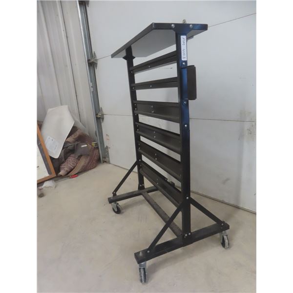 Mastercraft Rolling Rack for Bin Organizer, 43" x 21 1/2" x 26"