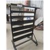 Image 5 : Mastercraft Rolling Rack for Bin Organizer, 43" x 21 1/2" x 26"