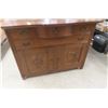 Image 5 : Oak Antique Buffet, 42" x 52" x 23"