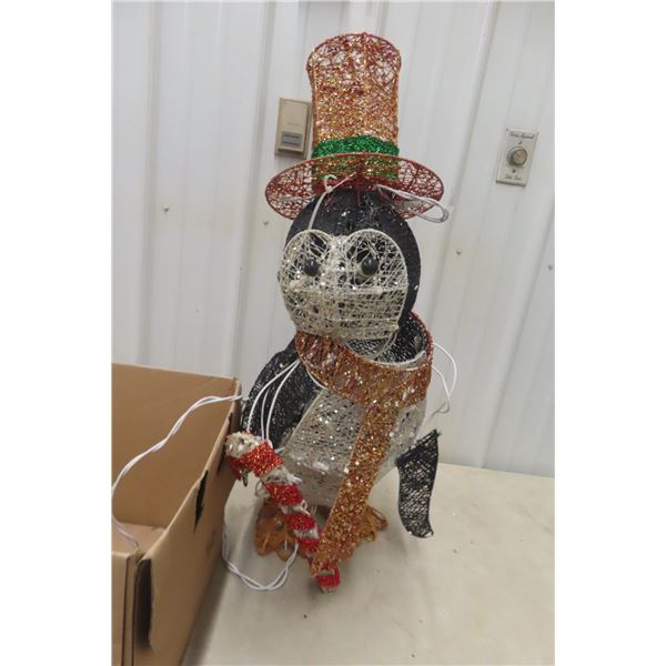 Light-Up Christmas Penguin