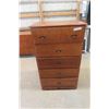 Image 1 : Maple Five-Drawer Dresser (44" x 26.5" x 16.5")
