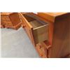 Image 6 : Pine Dresser (33" x 61" x 17") with Two Nightstands (24" x 16" x 24")