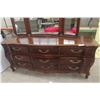 Image 2 : Dresser (33" x 75" x 21") with Tri-Fold Mirror (49" x 58")
