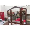 Image 6 : Dresser (33" x 75" x 21") with Tri-Fold Mirror (49" x 58")