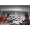 Image 2 : Metal Tool Box with Hammers, Booster Cable, and Assorted Tools