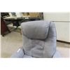 Image 3 : Micro-Suede Swivel Living Room Chair with Ottoman