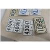 Image 2 : Nine License Plates (Four Motorcycle)