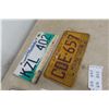 Image 4 : Nine License Plates (Four Motorcycle)