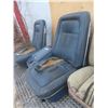Image 2 : Two 1990 Ford F-150 Seats with Console, Needs Recovering