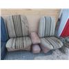 Image 4 : Two K5 Blazer Seats with Console, Needs Recovering